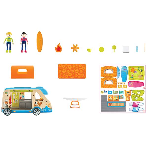 Hape Drveno Kamp Vozilo za Plažu 2
